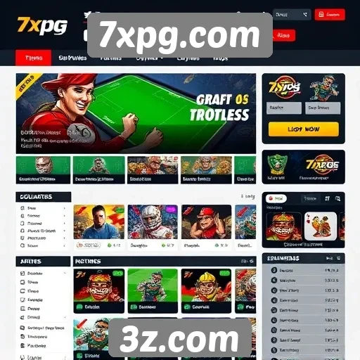 Plataforma 7xpg.com se destaca pela interface intuitiva